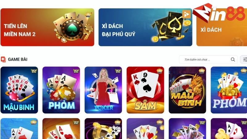Siêu phẩm game bài Min88 luật chơi dễ hiểu và vận hành mượt mà